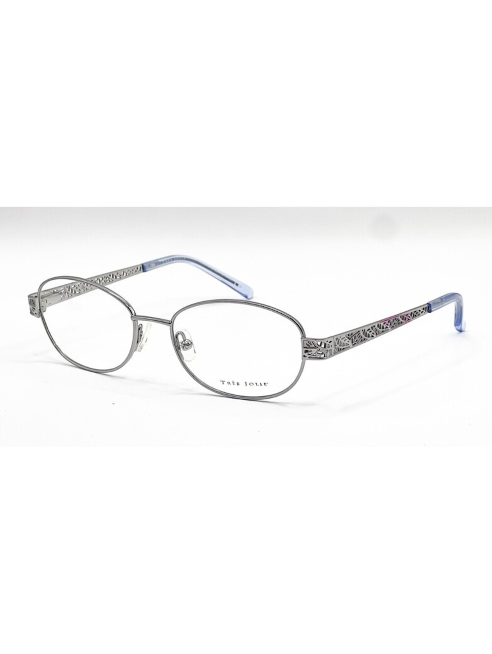 Tres Jolie 166 460 Light Sky Blue Authentic Eyeglasses 50-16-135